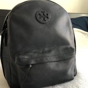 Tory Burch Thea Pebbled Leather Backpack Bag